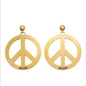 Moschino Peace Earrings